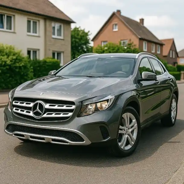 Gebrauchtwagen eines Mittelklasse-Autos bereit für den Autoankauf in Erfurt, ideal für Käufer und Verkäufer.
